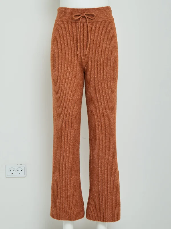 DE7629-DSEmmaWideLegKnitPant-5570MGingerBreadBrownMelange-Extra1