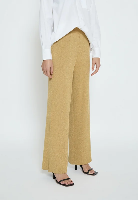 DE7771-DSFayeHighWaistedWidePant-9940METGoldMetallic-Extra0