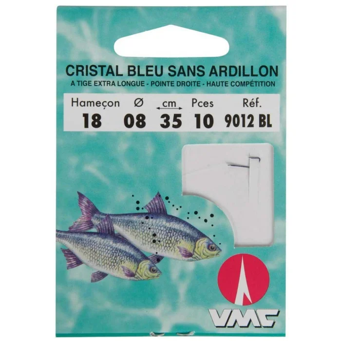 ragot-hamecon-monte-cristal-blue-barbless-sa9012bl-0.35-m-0.100-mm