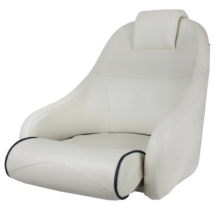 siege-cuir-pas-cher-blanc-bateau
